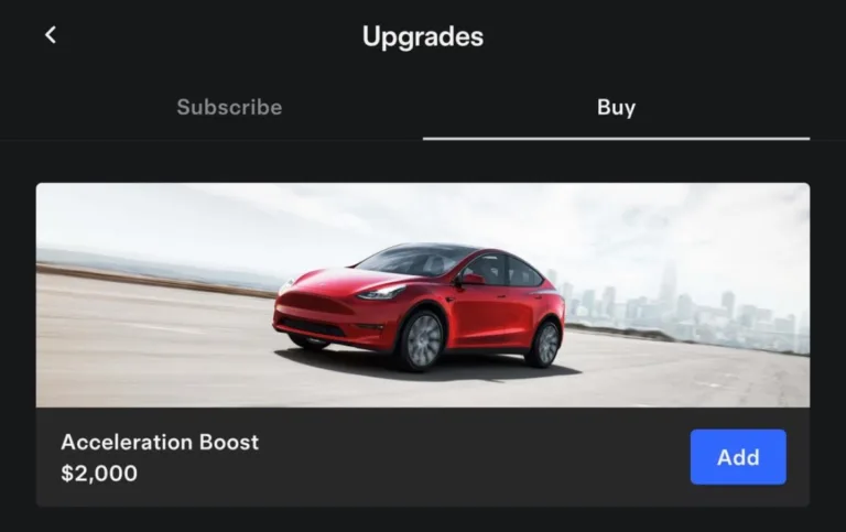 Tesla lance « Acceleration Boost » pour le Model Y avec une mise à jour