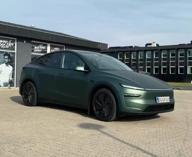 Nouvelle Teinte Matte Pine Green Metallic : Le Tesla Model Y Repousse les Limites de l&rsquo;Élégance