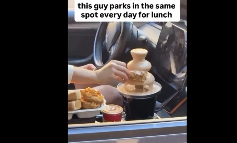 VIDEO – Il transforme sa Tesla en restaurant