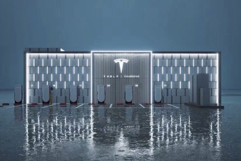 Tesla inaugure sa première station de Superchargeurs V4 (plus puissante) à Pékin