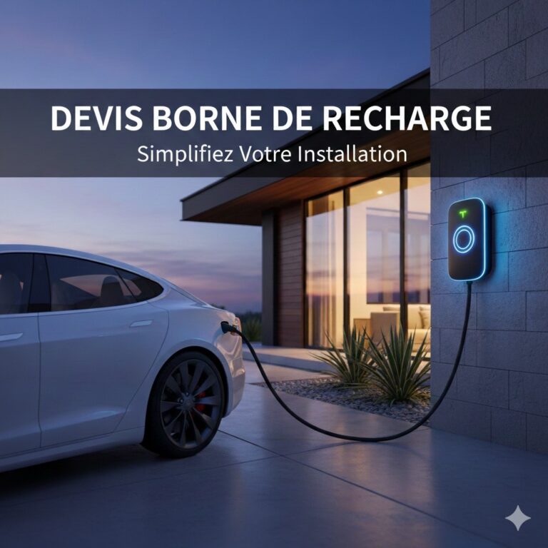 Devis borne de recharge pour voiture électrique