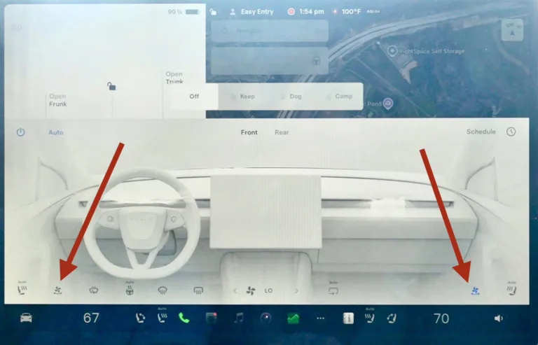 Tesla Model Y Standard : Nouveau système « Swing » pour la ventilation