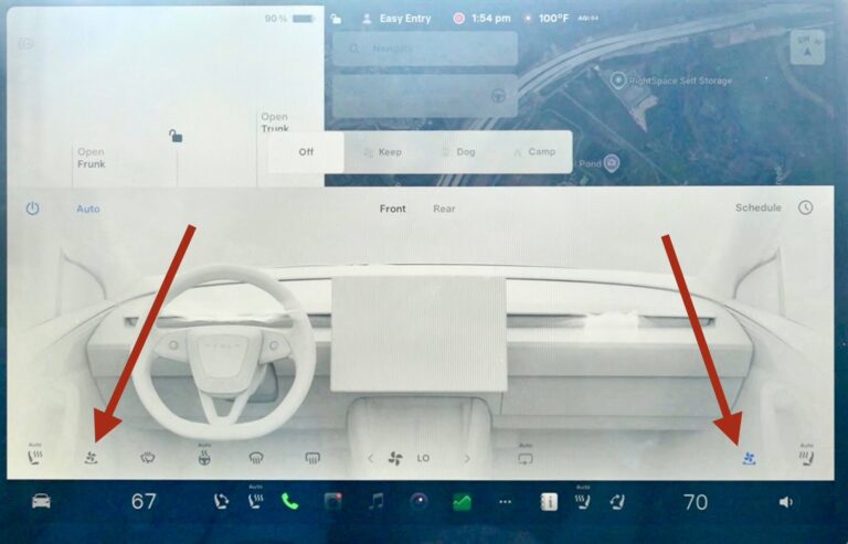Tesla Model Y Standard : Nouveau système « Swing » pour la ventilation