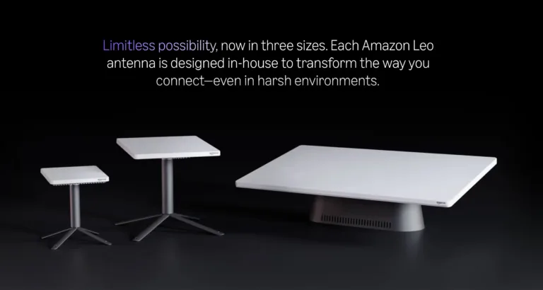 Amazon défie Starlink avec sa nouvelle gamme de terminaux Internet par satellite