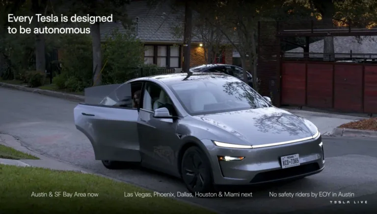 Elon Musk dévoile le plan de déploiement de ses robotaxis pour les Etats-Unis