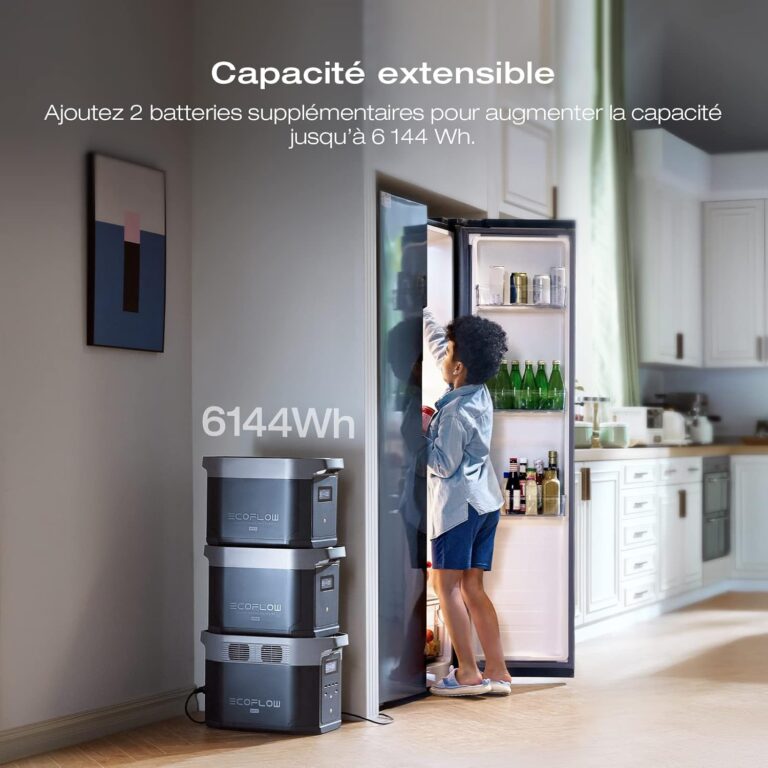 Black Friday 2025 – La station portable EcoFlow DELTA 2 Max 2048Wh « Batterie 3000 cycles LFP » à 999,00 € (-23%)