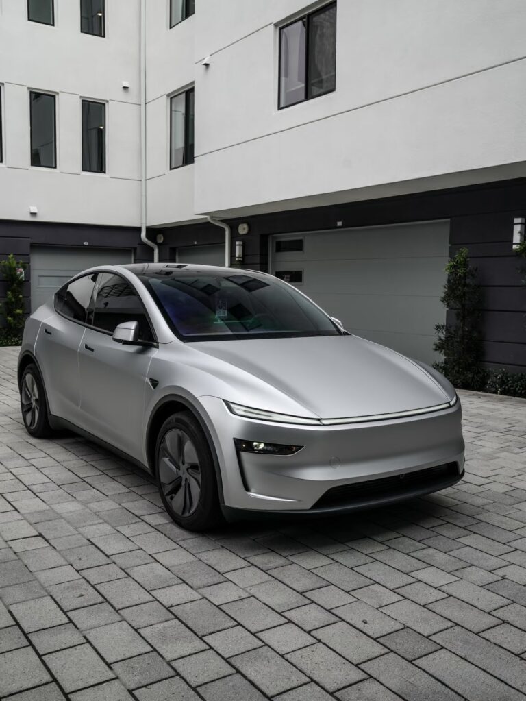 Tesla Model Y : Découvrez la nouvelle version en couleur ‘Frozen Quicksilver’