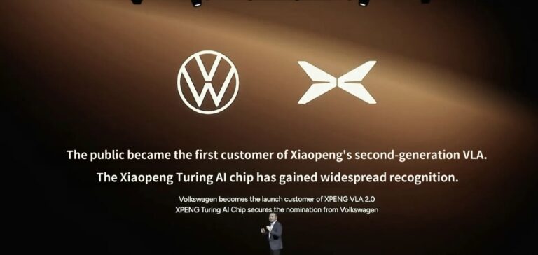 Volkswagen et Xpeng font équipe pour l’IA Turing
