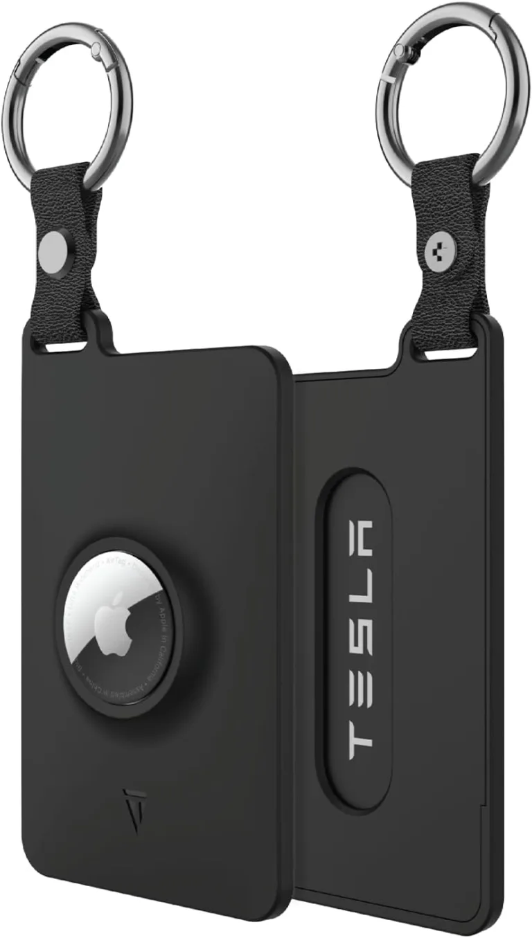 Bon Plan Accessoire Tesla : Le Lot de 2 Étuis Porte-Cartes TUDIA – Sécurité et Style pour Votre Clé !