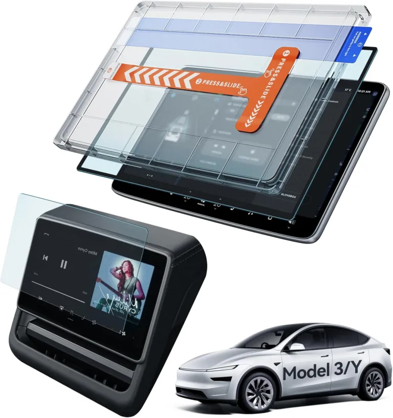 Double Protection d&rsquo;Écran LANTU pour Tesla Model 3 Highland et Model Y Juniper !