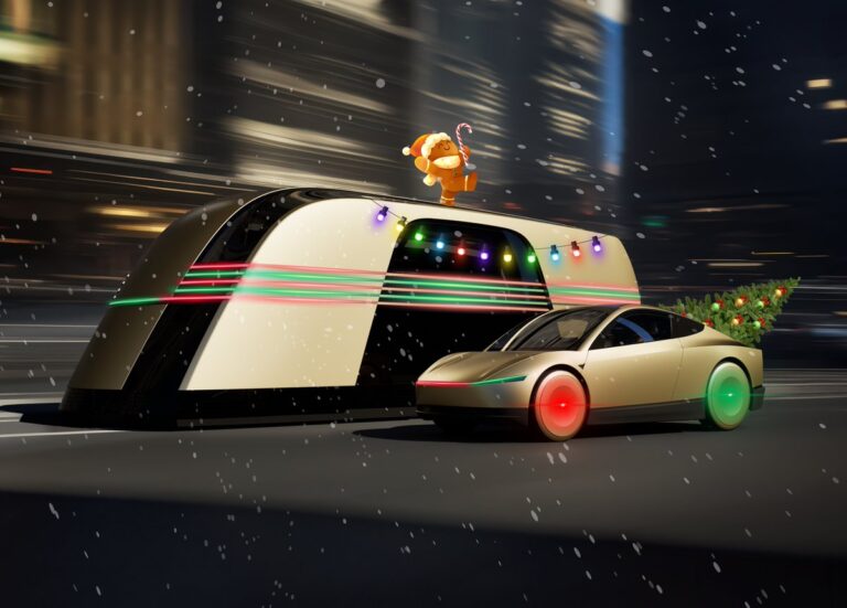 Joyeux Noël Tesla : Une Fin d&rsquo;Année Magique avec la Mise à Jour Holiday 2025 !