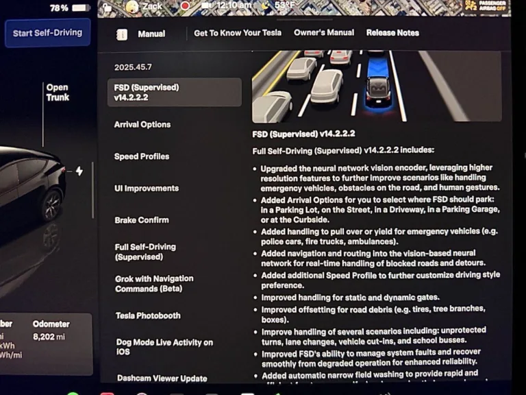La nouvelle version FSD de Tesla : Quelles nouveautés pour l&rsquo;utilisateur ?