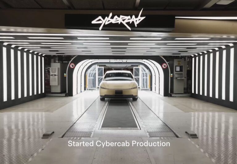 Le début de la production du Cybercab : une nouvelle ère pour Tesla