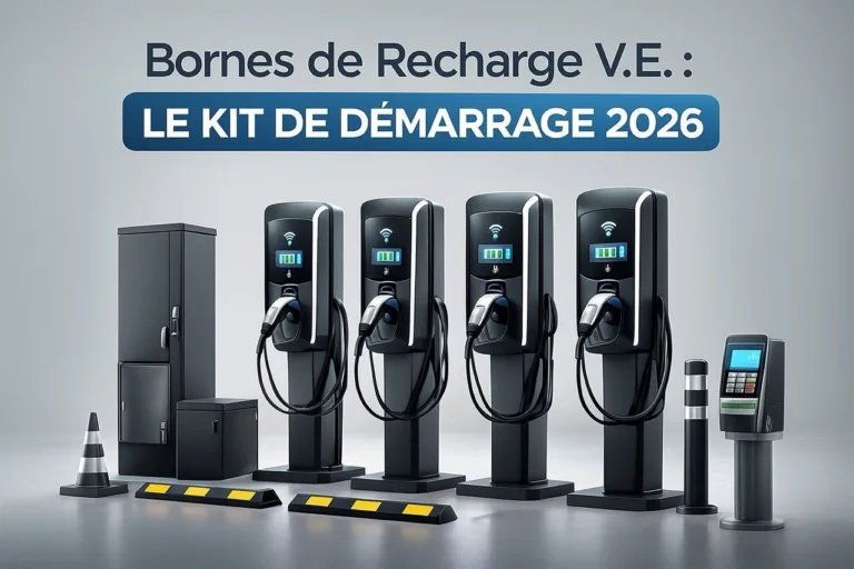 Bornes de Recharge V.E. : Le Kit de Démarrage 2026