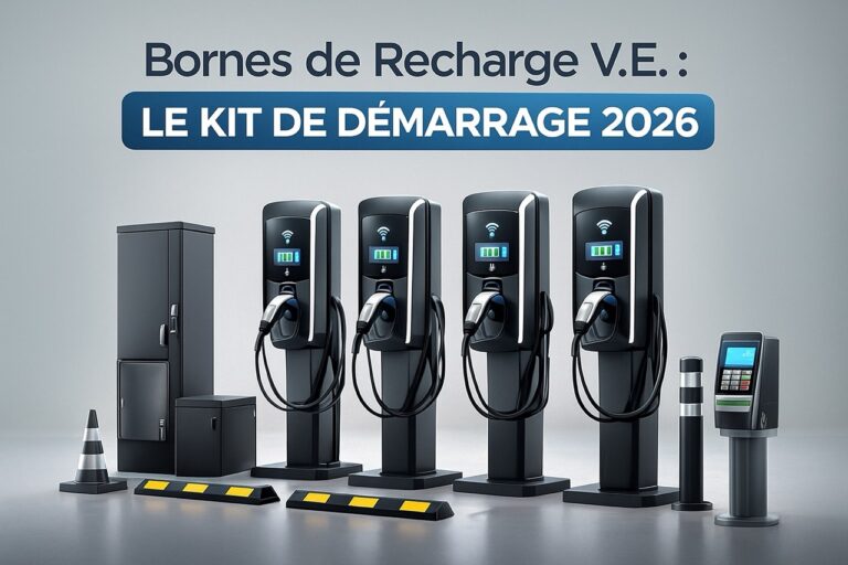 Bornes de Recharge V.E. : Le Kit de Démarrage 2026