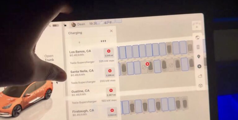 Nouveau: Visualisez l’emplacement des Superchargers Tesla avec la Mise à Jour des Fêtes 2025