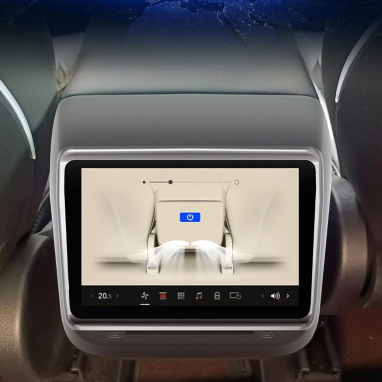 Voici un écran à installer si vous n’avez pas d’écran arrière dans votre Tesla !