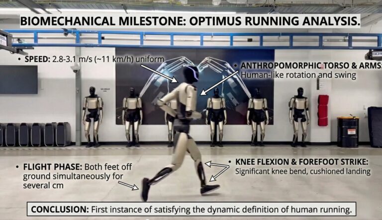 Optimus court ! Les progrès fulgurants du robot de Tesla : Un pas de plus vers les usines autonomes