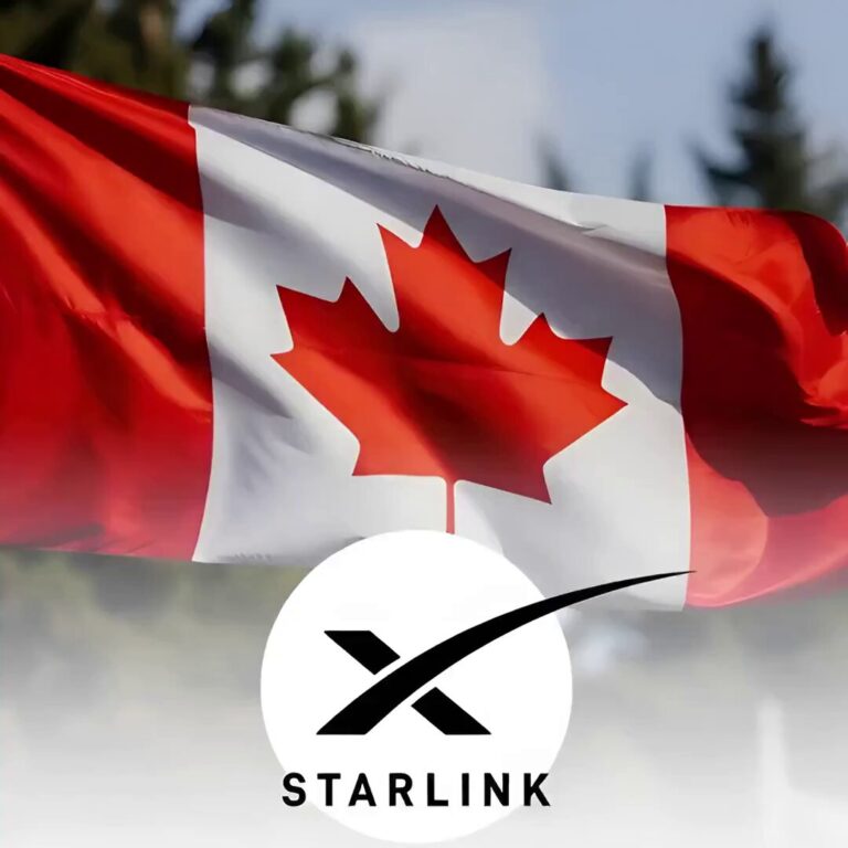 Starlink transforme les zones blanches du Canada en zones de communication