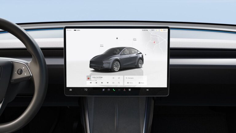Nouveau cap pour le Tesla Model Y : l’écran 16 pouces QHD devient la norme