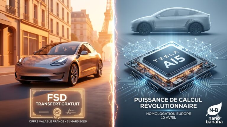 Transfert FSD gratuit : Pourquoi Tesla veut vous faire signer avant le 31 mars ?