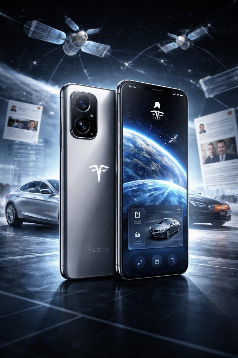 Tesla Phone : le téléphone “starlink” bientôt envente ?