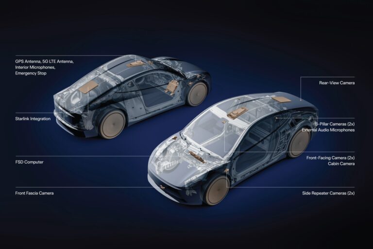 Starlink V5 dans le Cybercab : Tesla officialise l&rsquo;intégration, Elon Musk imagine déjà le robotaxi comme salon connecté