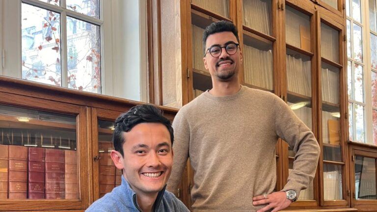 Arnaud Tran et Adrien Guénard, cofondateurs de Voltaback