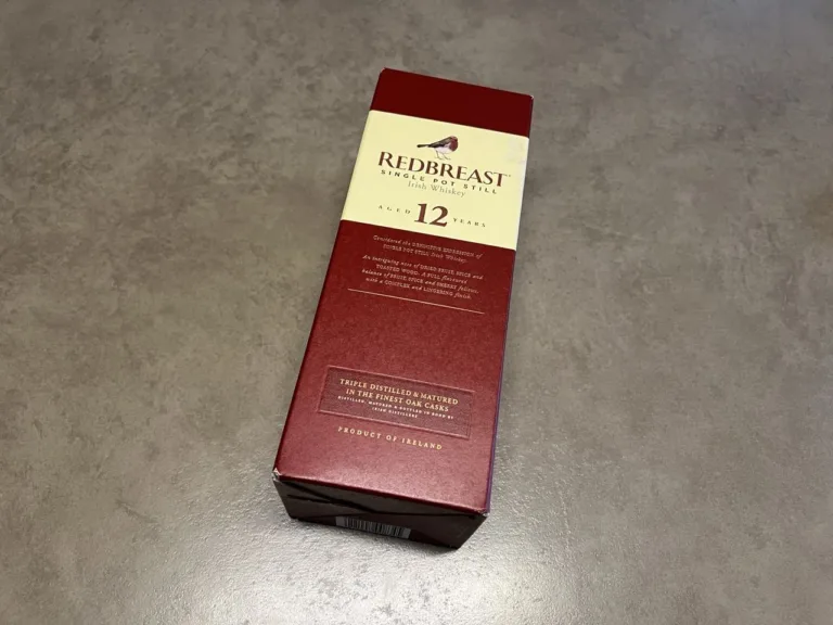 L'étui du Redbreast 12 ans