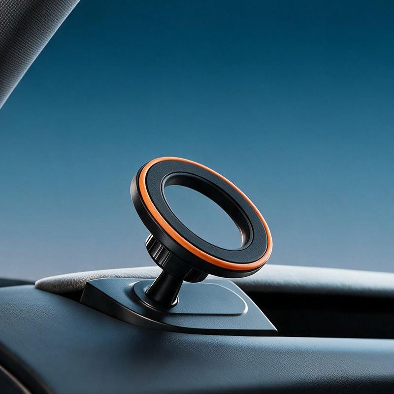 Support de téléphone magnétique pour Model 3 et Model Y restylées, en situation