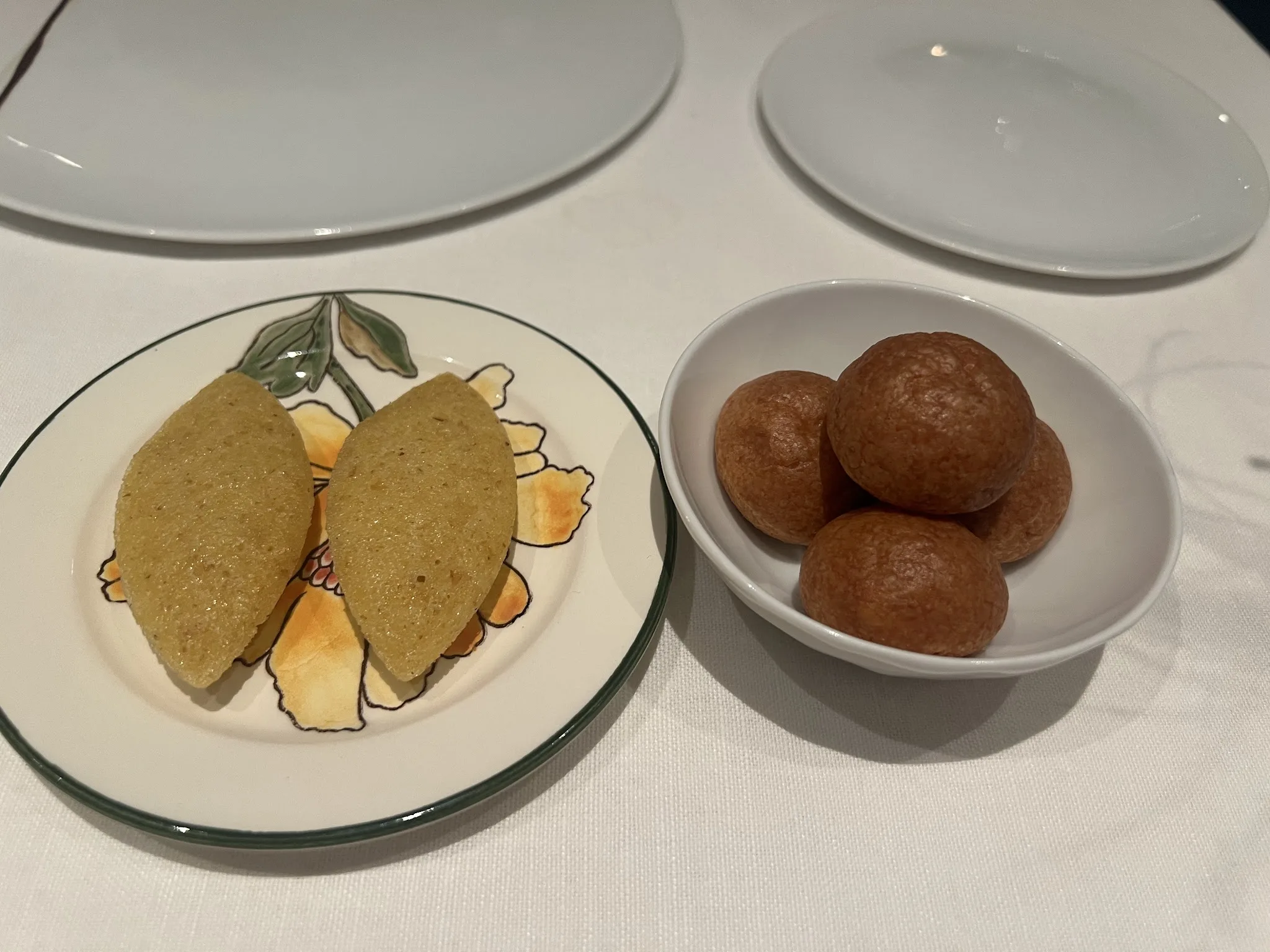 Les mignardises de fin de repas chez Comice