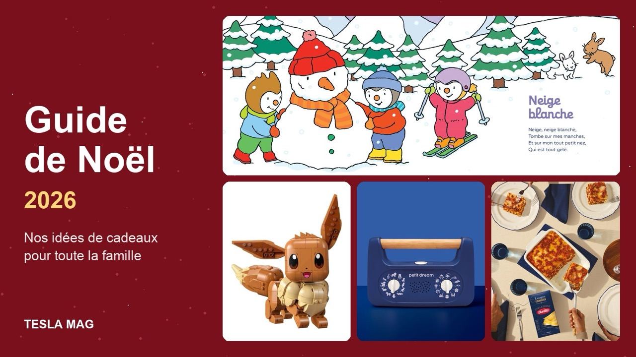 La sélection du guide de Noël 2026 de Tesla Mag