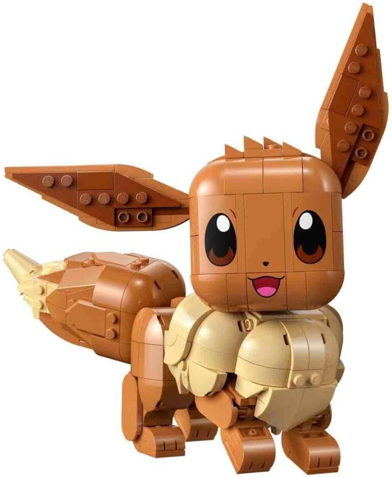 La figurine LEGO Pokémon Évoli 72151 montée