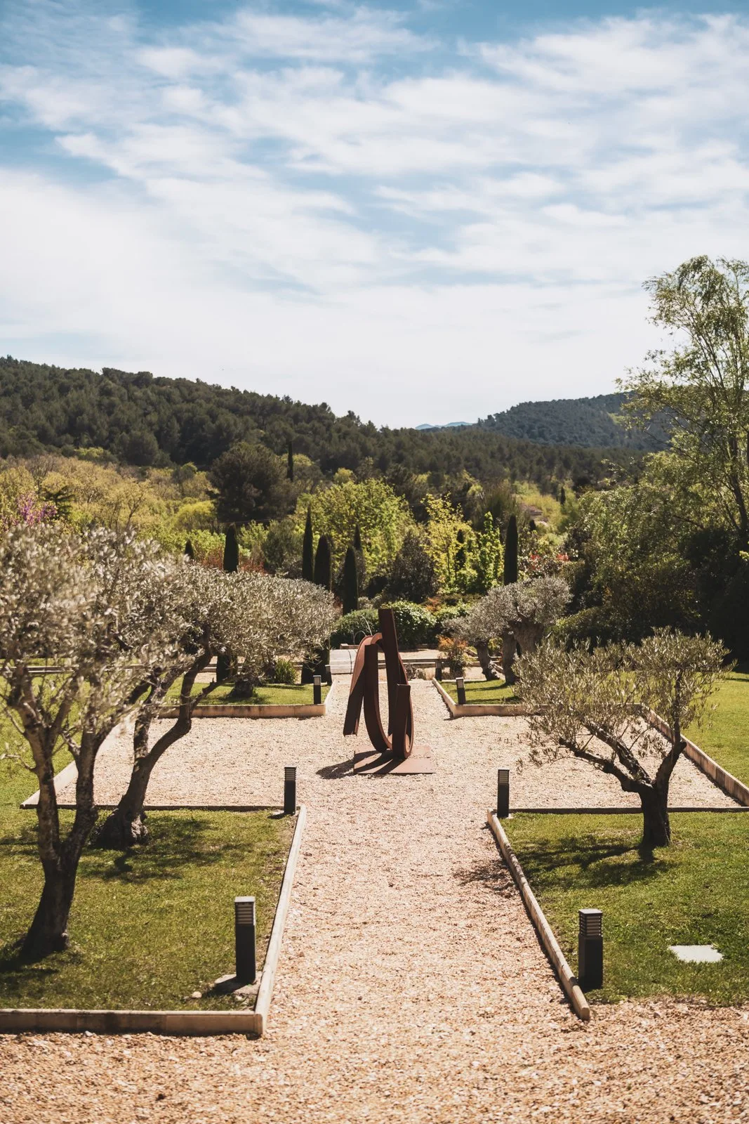 Le jardin des Lodges Sainte-Victoire