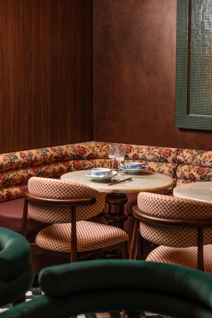 Les banquettes de Red Katz, rue de Cléry