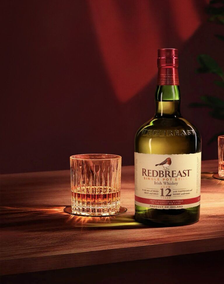 La bouteille de Redbreast 12 ans et son étui