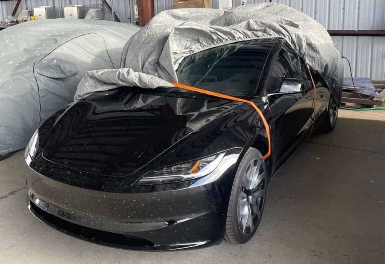 Tesla Model 3 Highland Leaked Photo Is Real, a Source Confirms