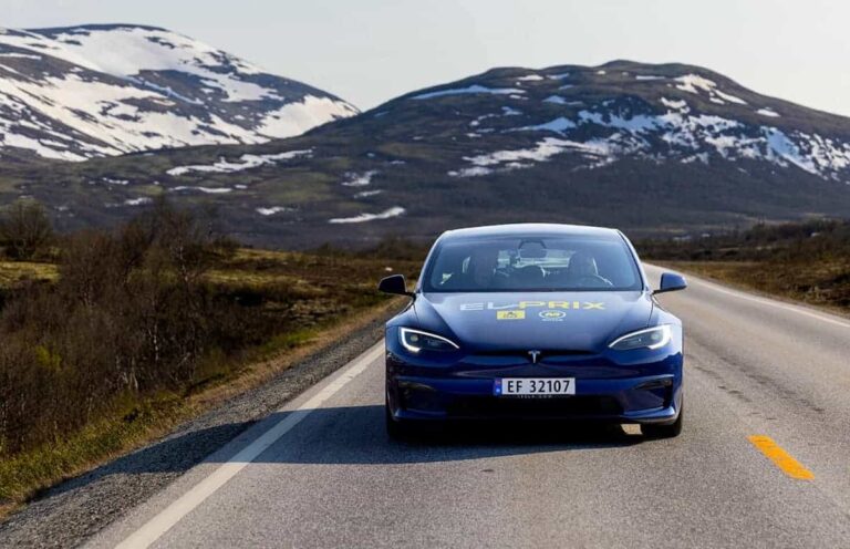 Tesla Model S Wins Summer Range Test in Norway