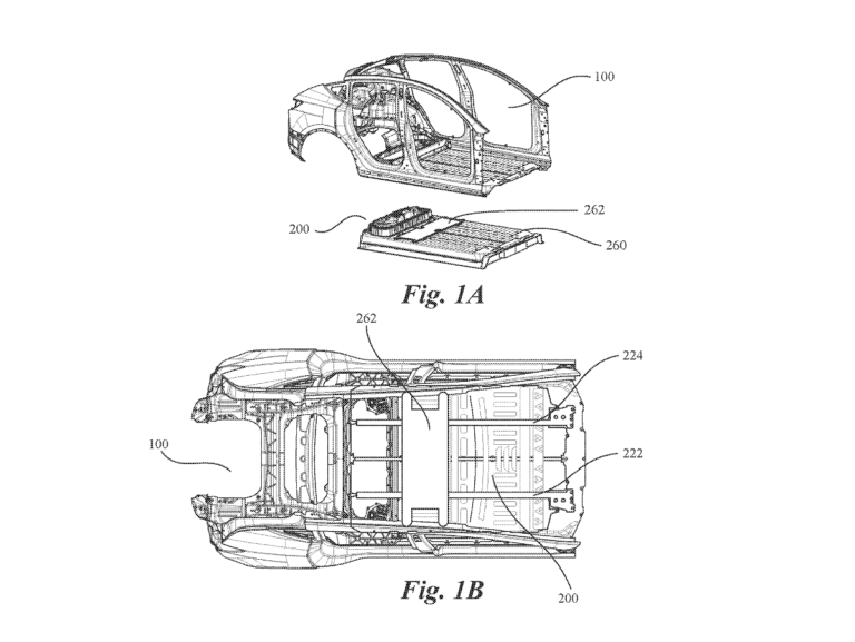 Tesla Describes System of Impact Attenuation in Structural Battery Pack in Patent Application