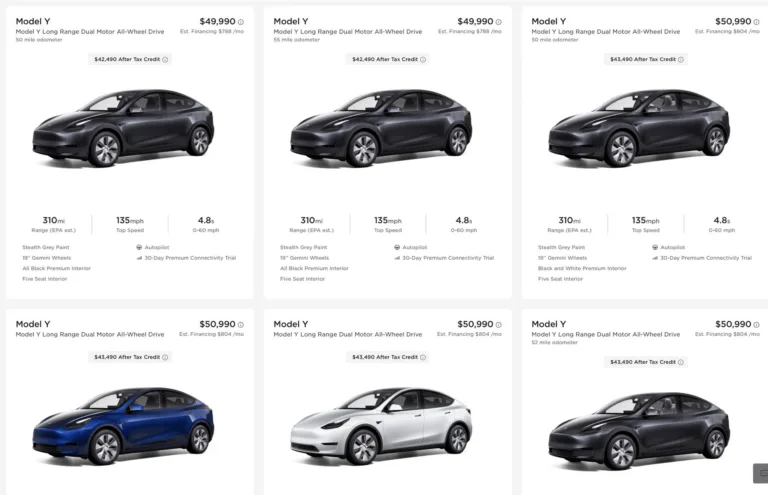 End of discounts at Tesla in the US, Musk in charge