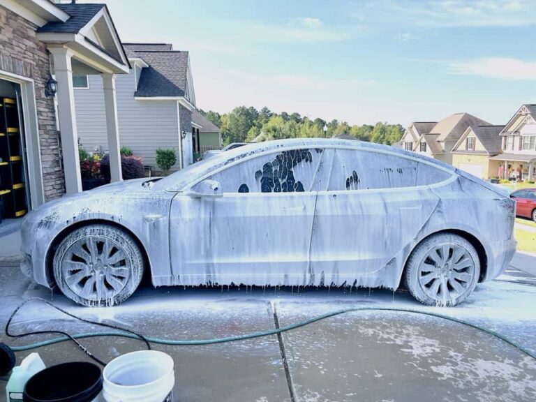 How to properly wash your Tesla?