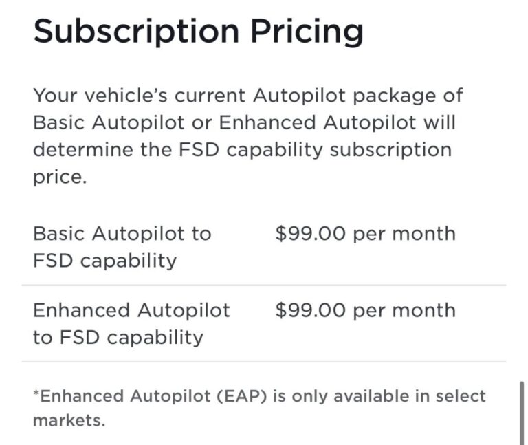 Tesla Changes FSD (Autonomous Driving) Pricing, Between Satisfaction and Skepticism