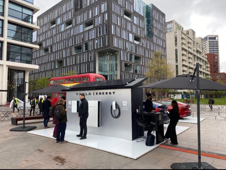 Tesla Highlights Its Energy Products at EarthFest in London