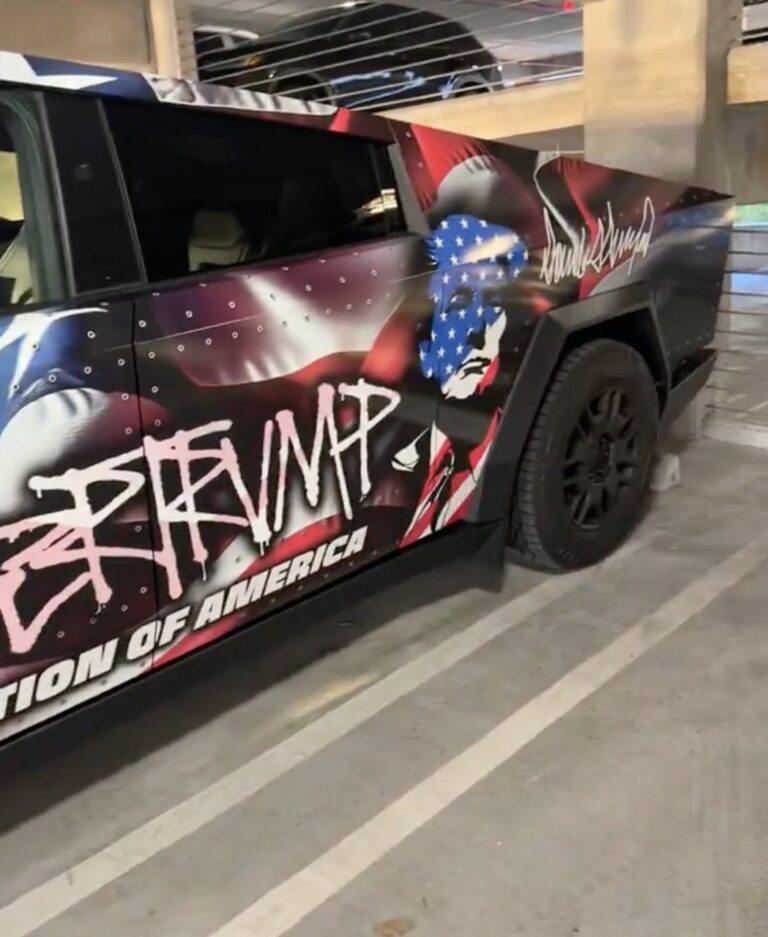 The Adventures of the “CyberTrump” Truck: A Journey into Automotive Expression