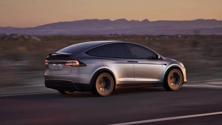 Tesla Model X Lunar Silver 3
