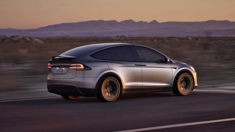 Tesla Model X Lunar Silver 3