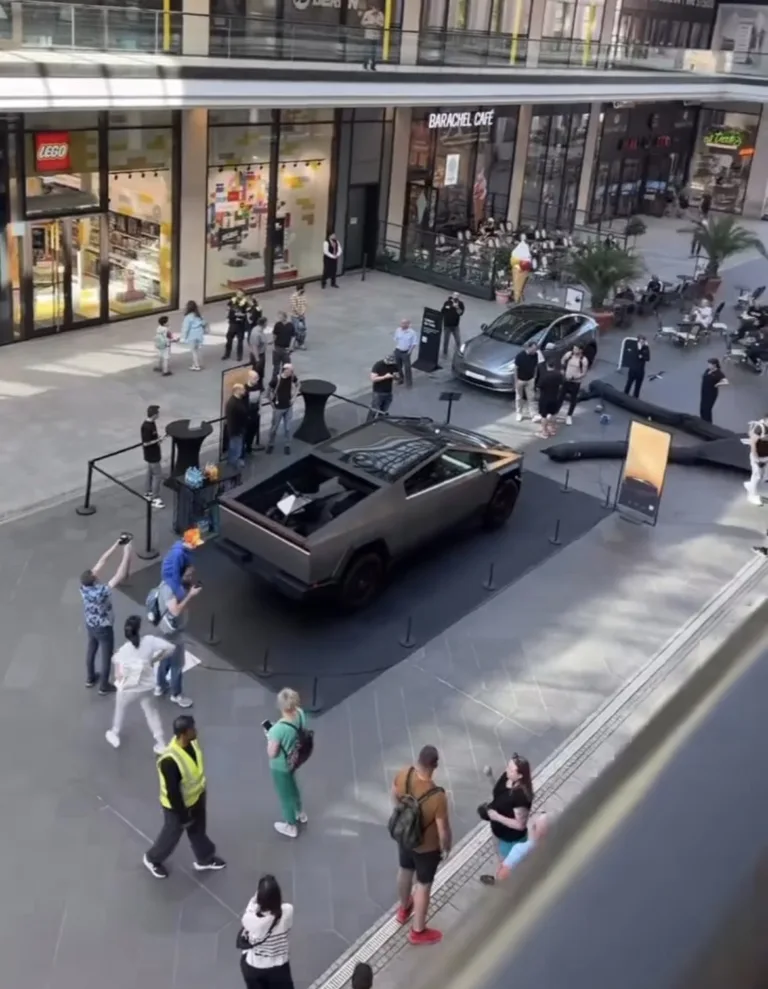 Far-Left Activists Target Tesla Cybertruck in Protest Against Global Energy Transition