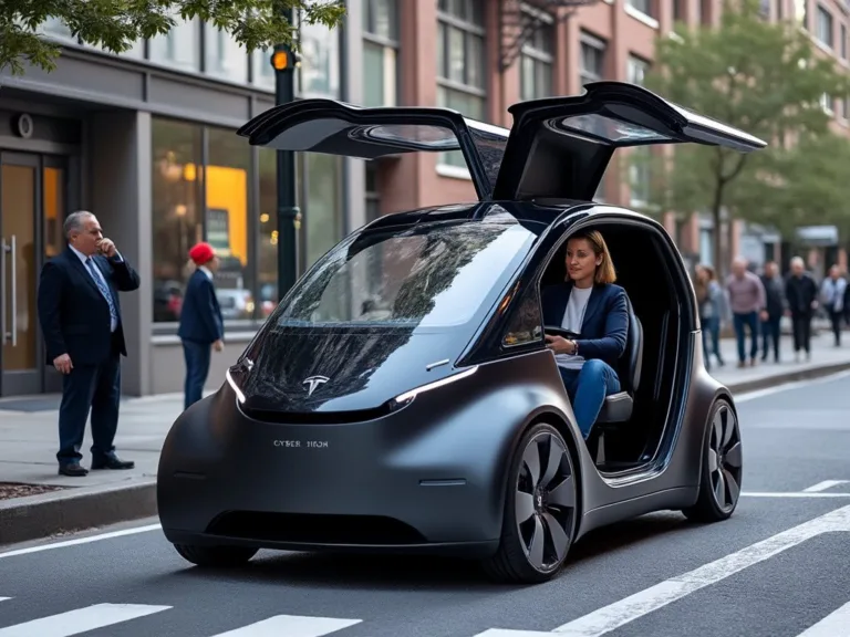 Exploring the Future of Tesla’s CyberCab: A Deep Dive into Grok 2.0 Renderings