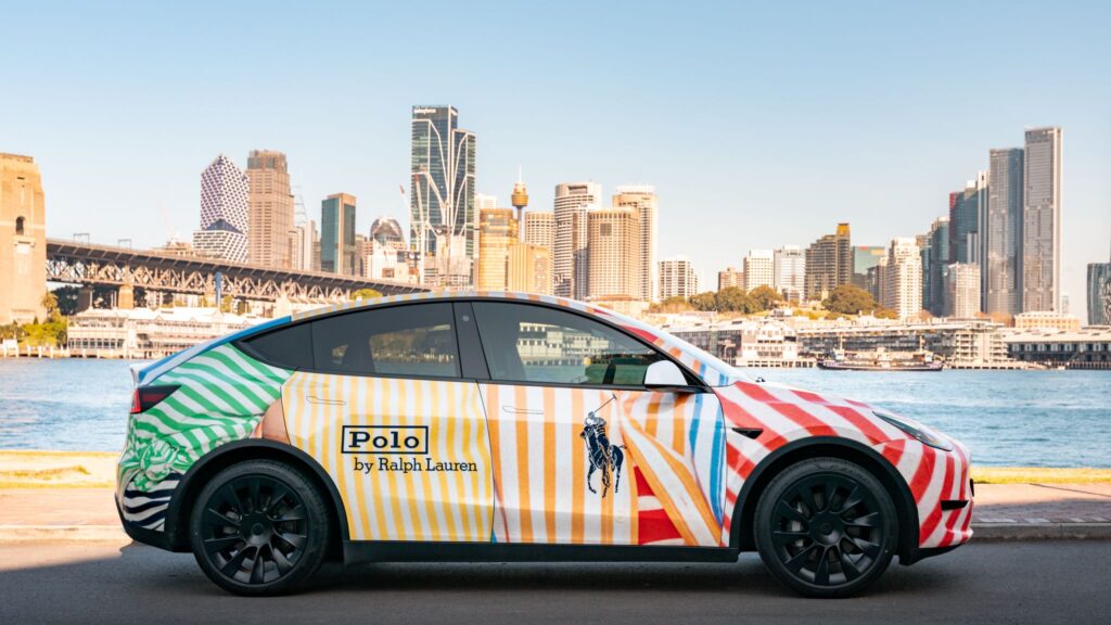 Tesma Custom Ralph Lauren Unveils Custom Tesla Model Y: A Fusion of Fashion and ...