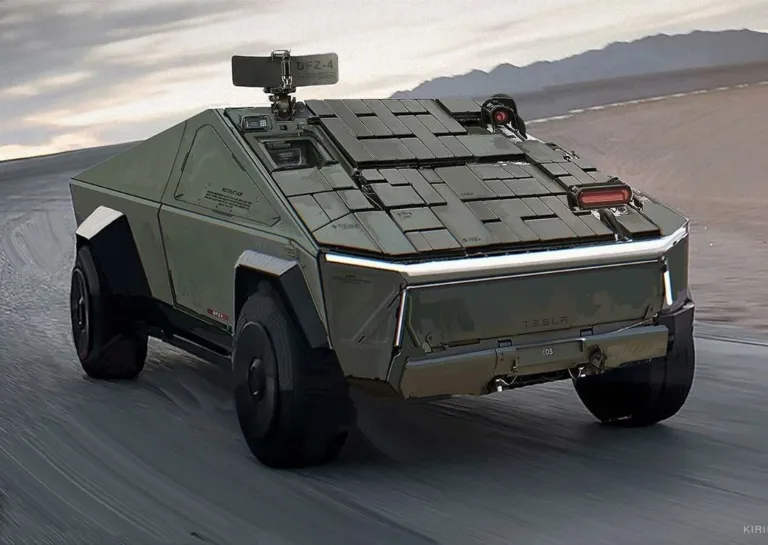 Armored Cybertruck: Revolutionizing Military Design at IDEX Abu Dhabi